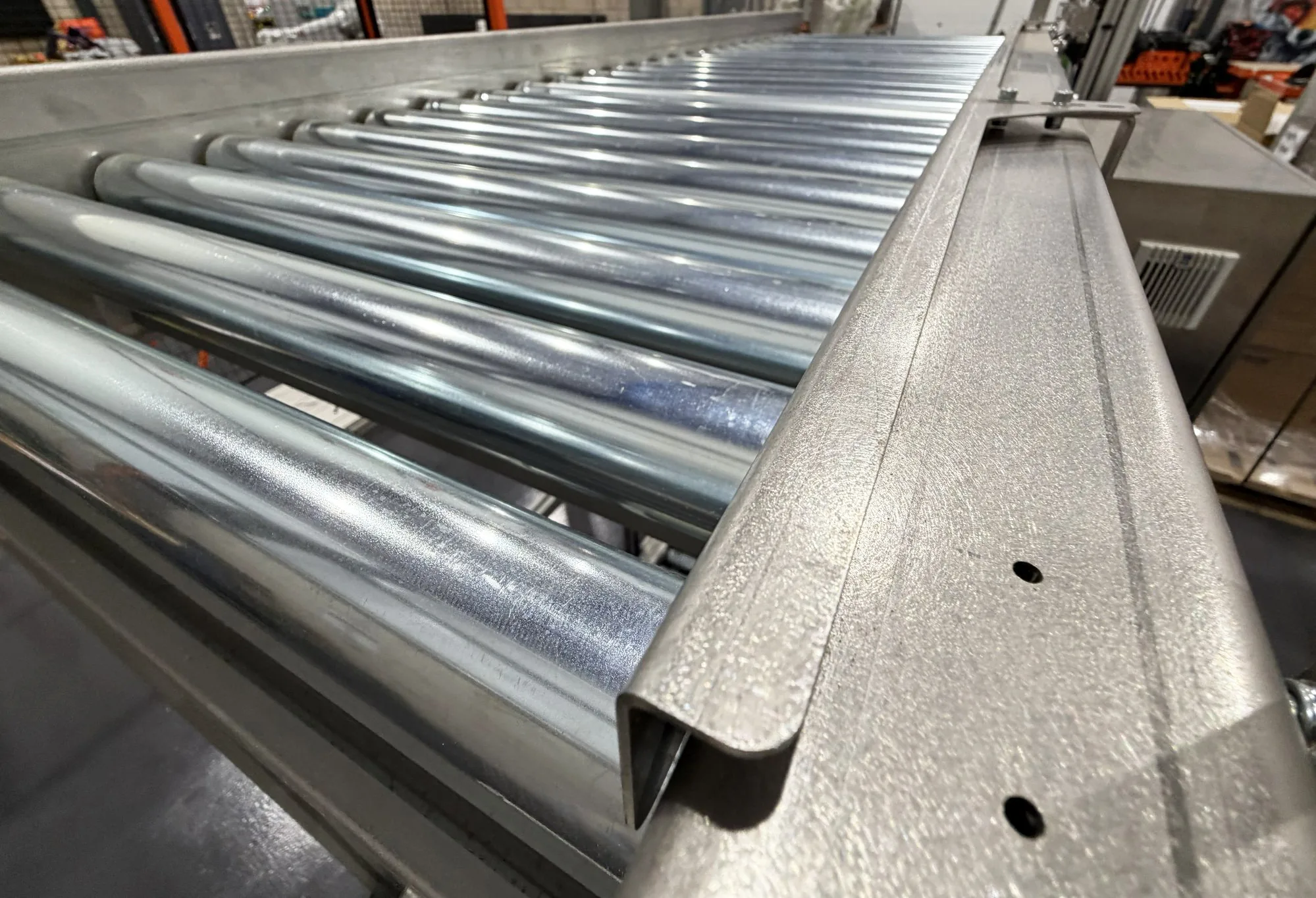 Fox Precision Tooling bespoke conveyor system